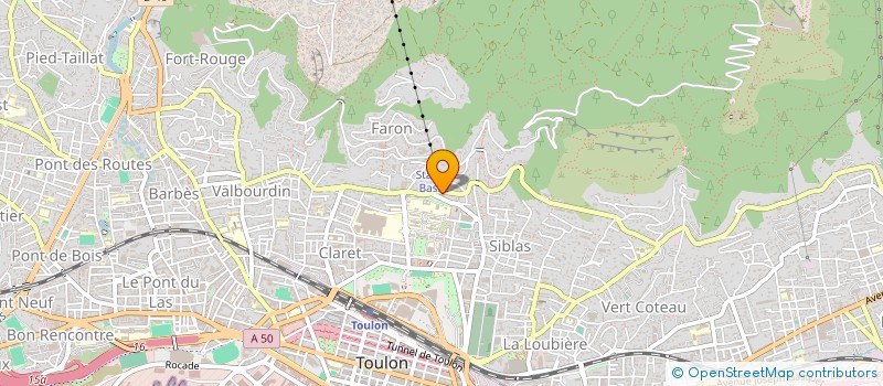 localisation de l'entreprise PIBUR CONSULTING SAS  TOULON