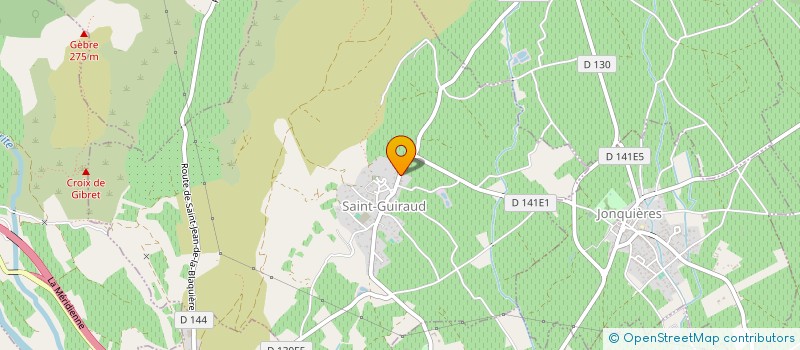 localisation de l'entreprise PIC  SAINT-GUIRAUD