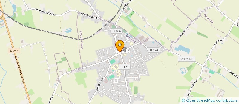 localisation de l'entreprise PIC  LAVENTIE