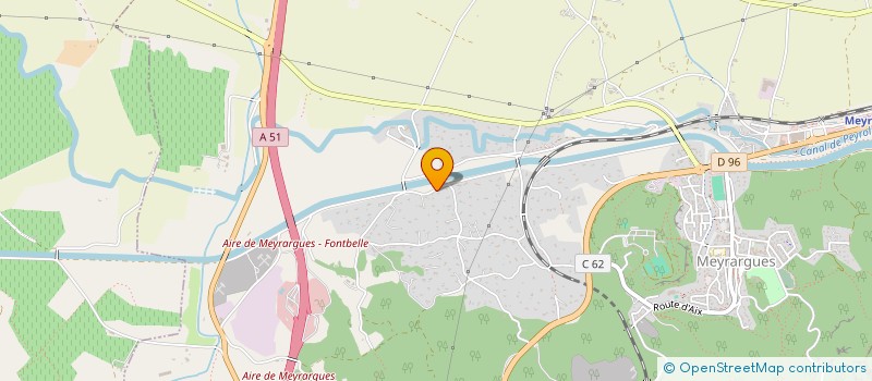 localisation de l'entreprise PIC  MEYRARGUES