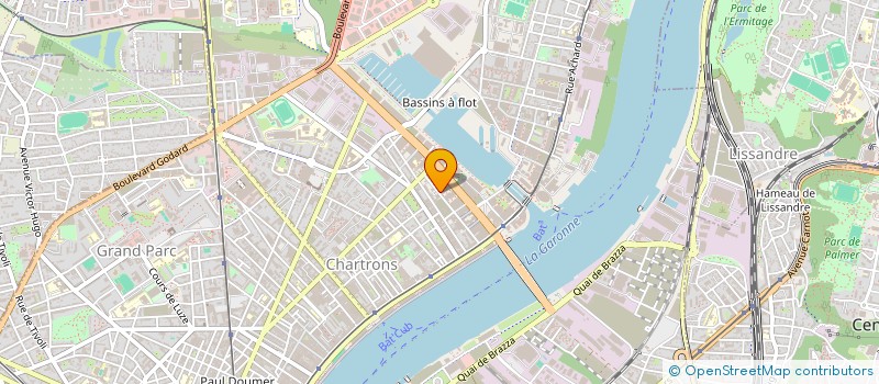 localisation de l'entreprise PIC à BORDEAUX