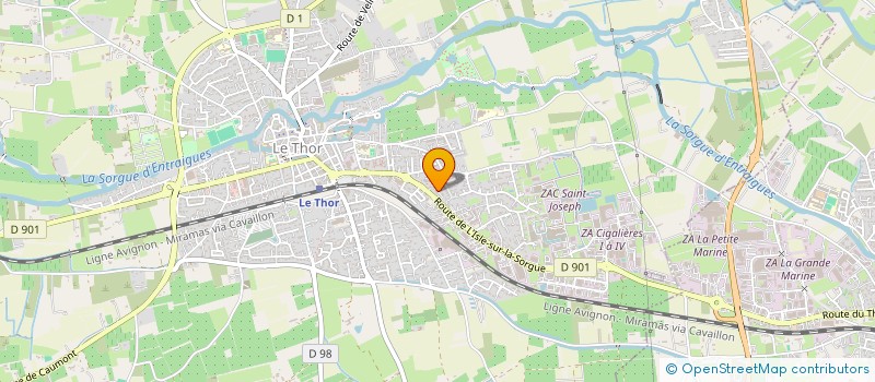 localisation de l'entreprise PIC  LE THOR