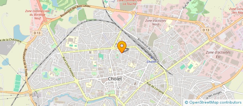 localisation de l'entreprise PIC à CHOLET