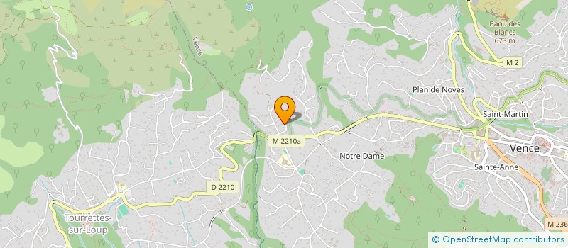localisation de l'entreprise PIC AERO à VENCE