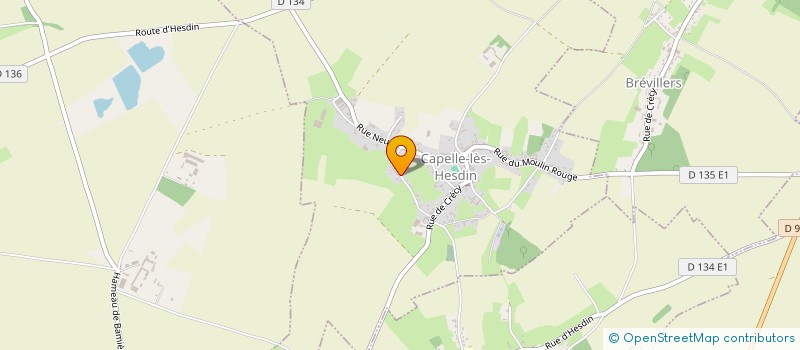 localisation de l'entreprise PIC'AGENCY - PARTNER IN CREATION  CAPELLE-LES-HESDIN