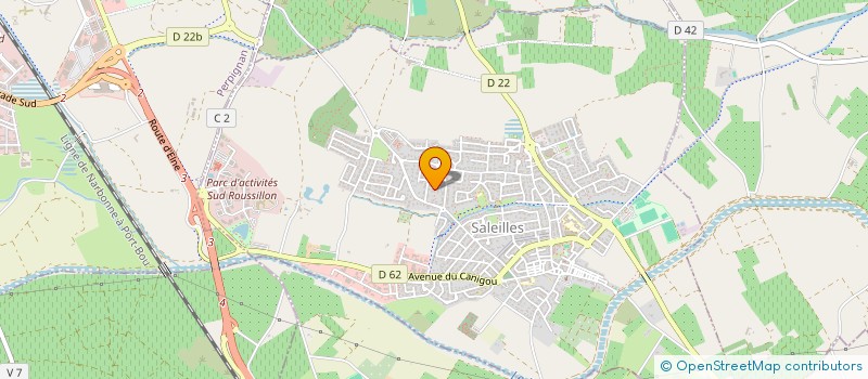 localisation de l'entreprise PIC CARLIT  SALEILLES