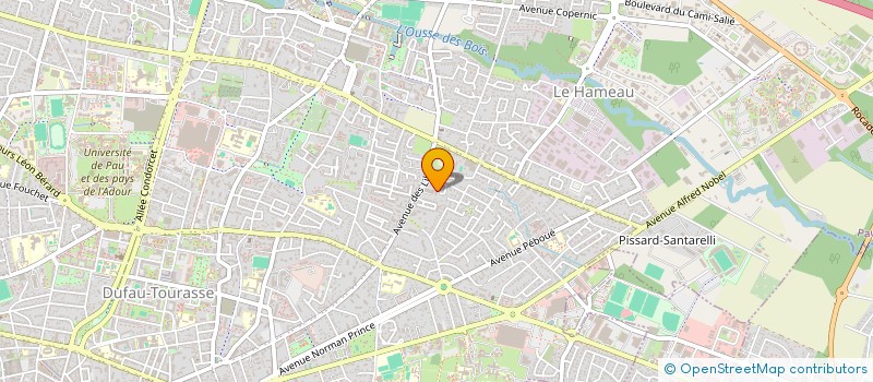 localisation de l'entreprise PIC D'ANETO à PAU