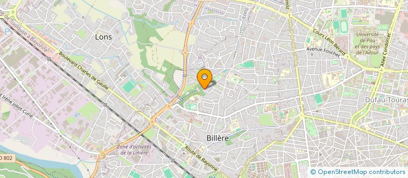 localisation de l'entreprise PIC D'ANIE AMG  BILLERE