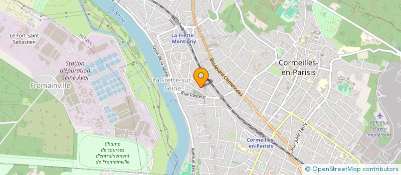 localisation de l'entreprise PIC DES CHENNEVIERES  LA FRETTE-SUR-SEINE