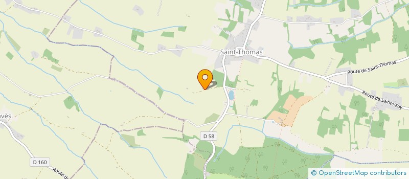 localisation de l'entreprise PIC DU MIDI  SAINT-THOMAS