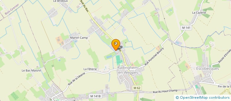 localisation de l'entreprise PIC ET COU RADINGHEM  RADINGHEM-EN-WEPPES