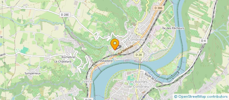 localisation de l'entreprise PIC'NIC  CONDRIEU