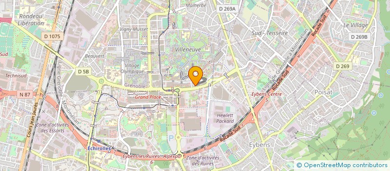 localisation de l'entreprise PIC REALISATIONS  GRENOBLE