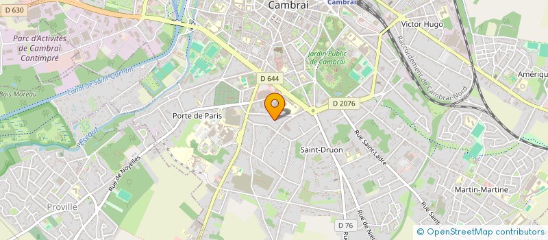 localisation de l'entreprise PIC & SPA à CAMBRAI