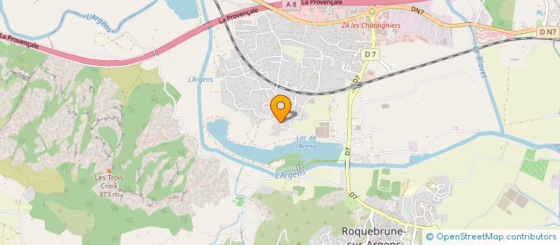 localisation de l'entreprise PIC SYSTEMES  ROQUEBRUNE-SUR-ARGENS