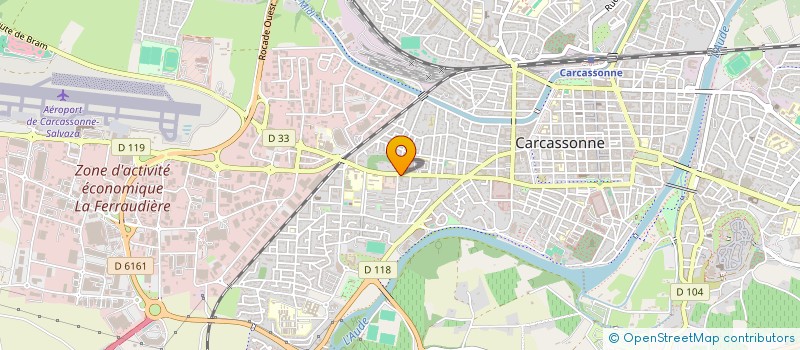 localisation de l'entreprise PICA à CARCASSONNE