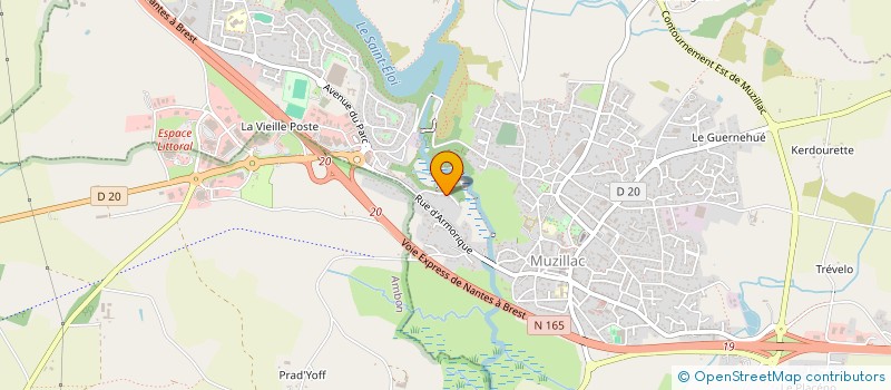 localisation de l'entreprise PICA IMMOBILIER  MUZILLAC