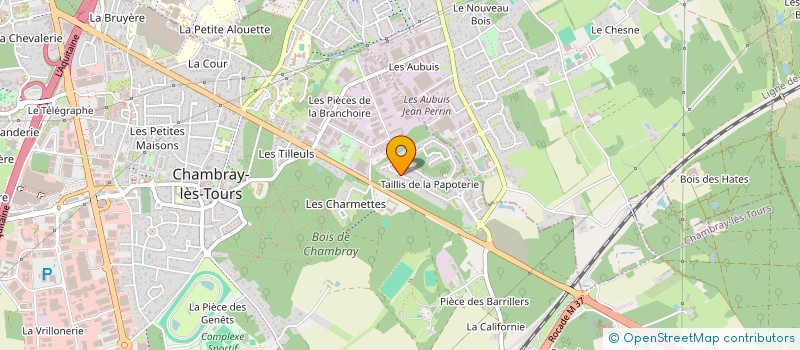 localisation de l'entreprise PICAA  CHAMBRAY-LES-TOURS