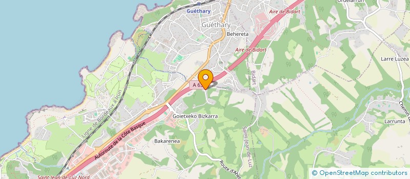 localisation de l'entreprise PICABEA MULTISERVICES  SAINT-JEAN-DE-LUZ