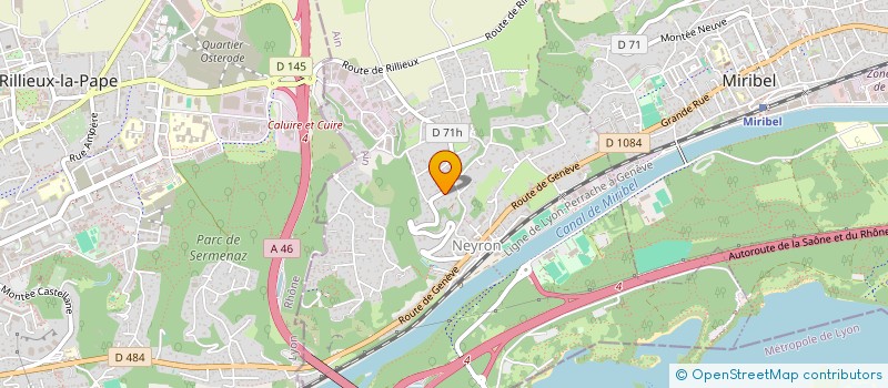 localisation de l'entreprise PICABLA  NEYRON