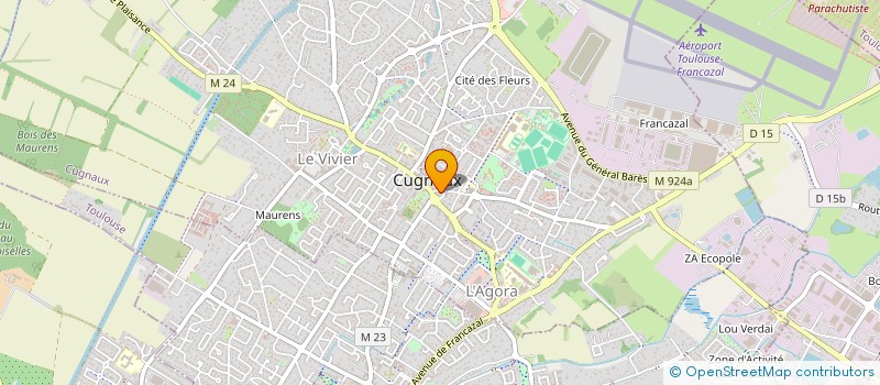 localisation de l'entreprise PICABOBINE  CUGNAUX