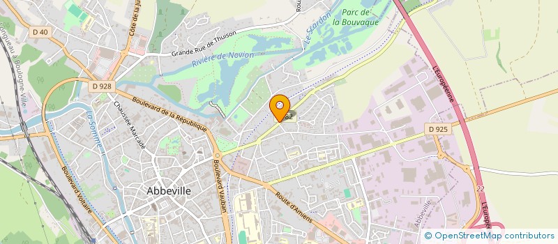 localisation de l'entreprise PICADA à ABBEVILLE
