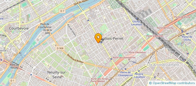 localisation de l'entreprise PICADILLO à LEVALLOIS-PERRET