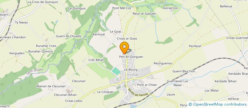 localisation de l'entreprise PICADOR  IRVILLAC