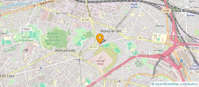 localisation de l'entreprise PICAFLOR à NOISY-LE-SEC