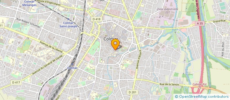 localisation de l'entreprise PICAFLOR à COLMAR
