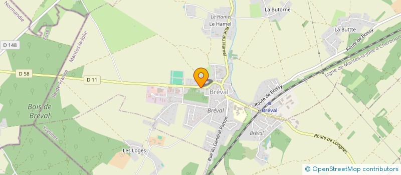 localisation de l'entreprise PICAFLOR SARL à BREVAL