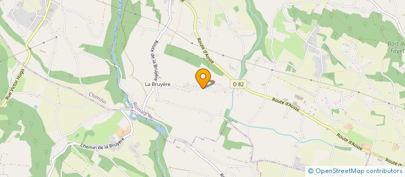 localisation de l'entreprise PICAGOLI à ROMAGNIEU