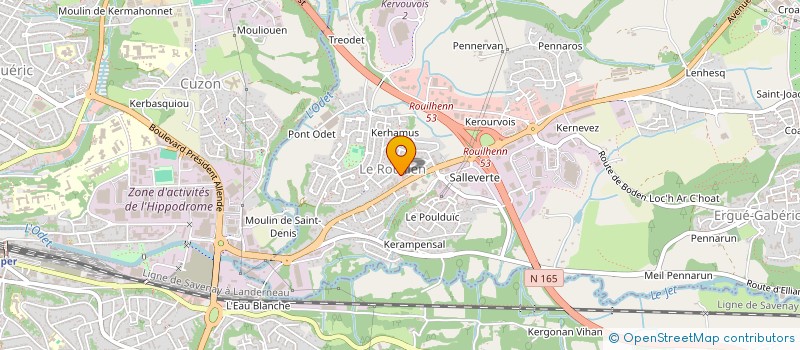 localisation de l'entreprise PICALA  ERGUE-GABERIC