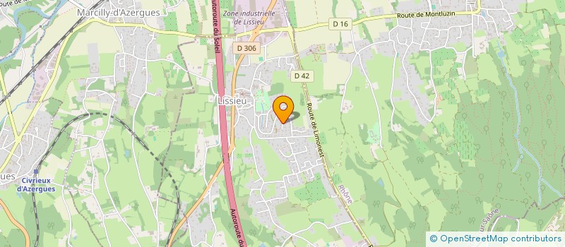 localisation de l'entreprise PICAMA à LISSIEU