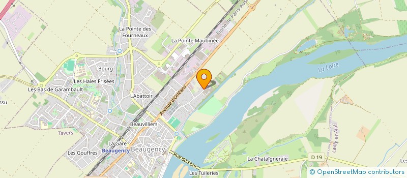 localisation de l'entreprise PICAMI  BEAUGENCY