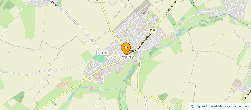 localisation de l'entreprise PICANT ROMAIN EURL  EVRECY