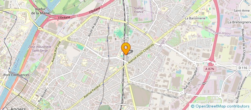 localisation de l'entreprise PICAP à ANGERS
