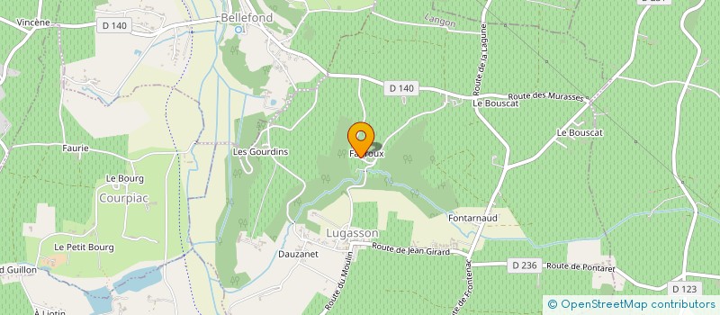 localisation de l'entreprise PICARA  LUGASSON