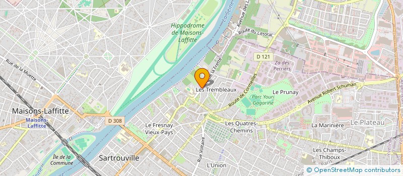 localisation de l'entreprise PICARD-ABEZIS  SARTROUVILLE