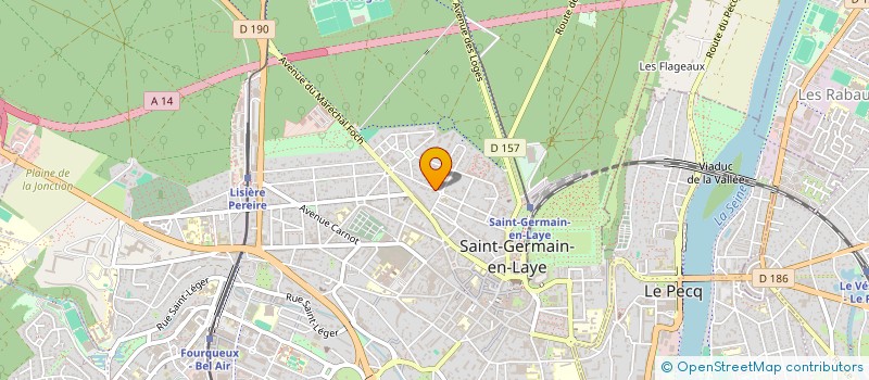 localisation de l'entreprise PICARD-BATIGNOLLES  SAINT-GERMAIN-EN-LAYE