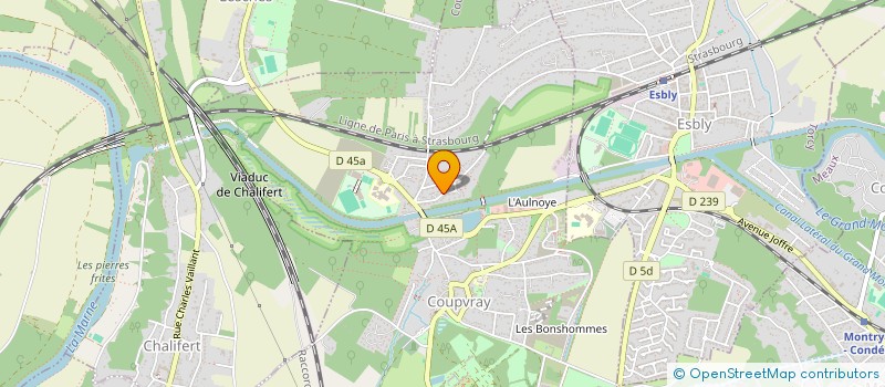 localisation de l'entreprise PICARD BROTHERS CIE  COUPVRAY