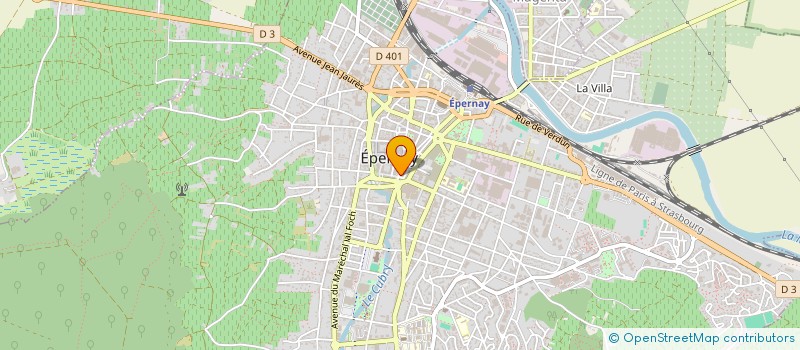 localisation de l'entreprise PICARD DEVRIERE à EPERNAY