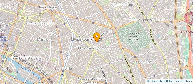 localisation de l'entreprise PICARD DIFFUSION à PARIS