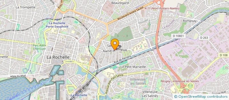localisation de l'entreprise PICARD GALLIA à BORDEAUX
