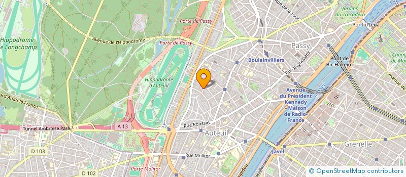 localisation de l'entreprise PICARD-GUILLOT  PARIS