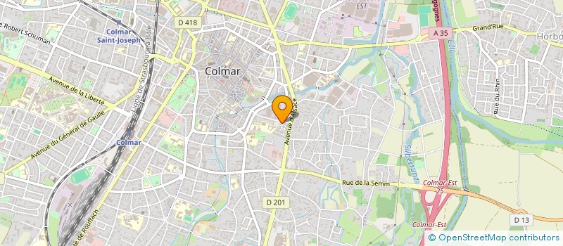 localisation de l'entreprise PICARD-HUBSCHWERLIN SA à COLMAR