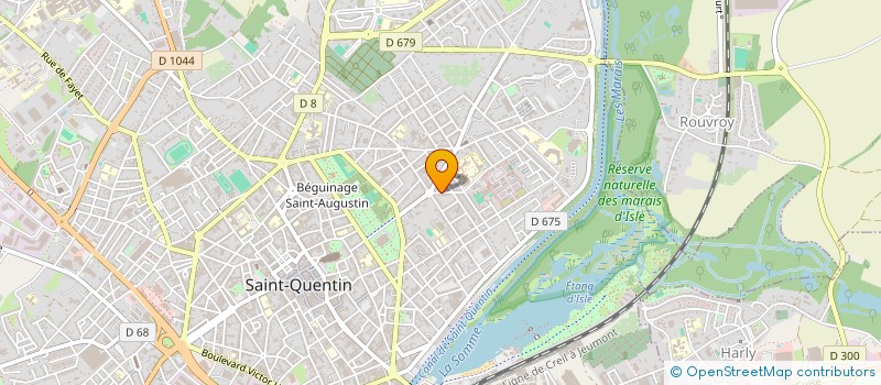 localisation de l'entreprise PICARD'INOX à SAINT-QUENTIN