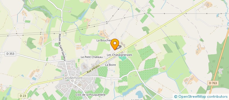 localisation de l'entreprise PICARD JOHN à OREE-D'ANJOU