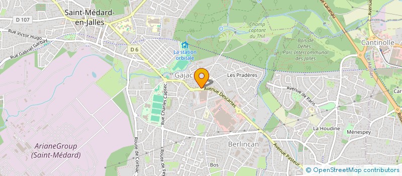 localisation de l'entreprise PICARD MARTINS SARL  SALAUNES