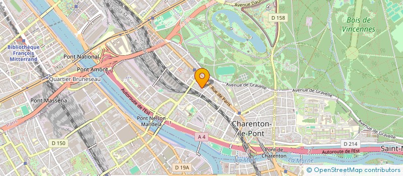 localisation de l'entreprise PICARD NICOT PIERRE  CHARENTON-LE-PONT